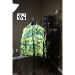 Urban Outfitters Shirt Jacket Shacket Green Medium